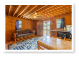 interior of one of our cabins